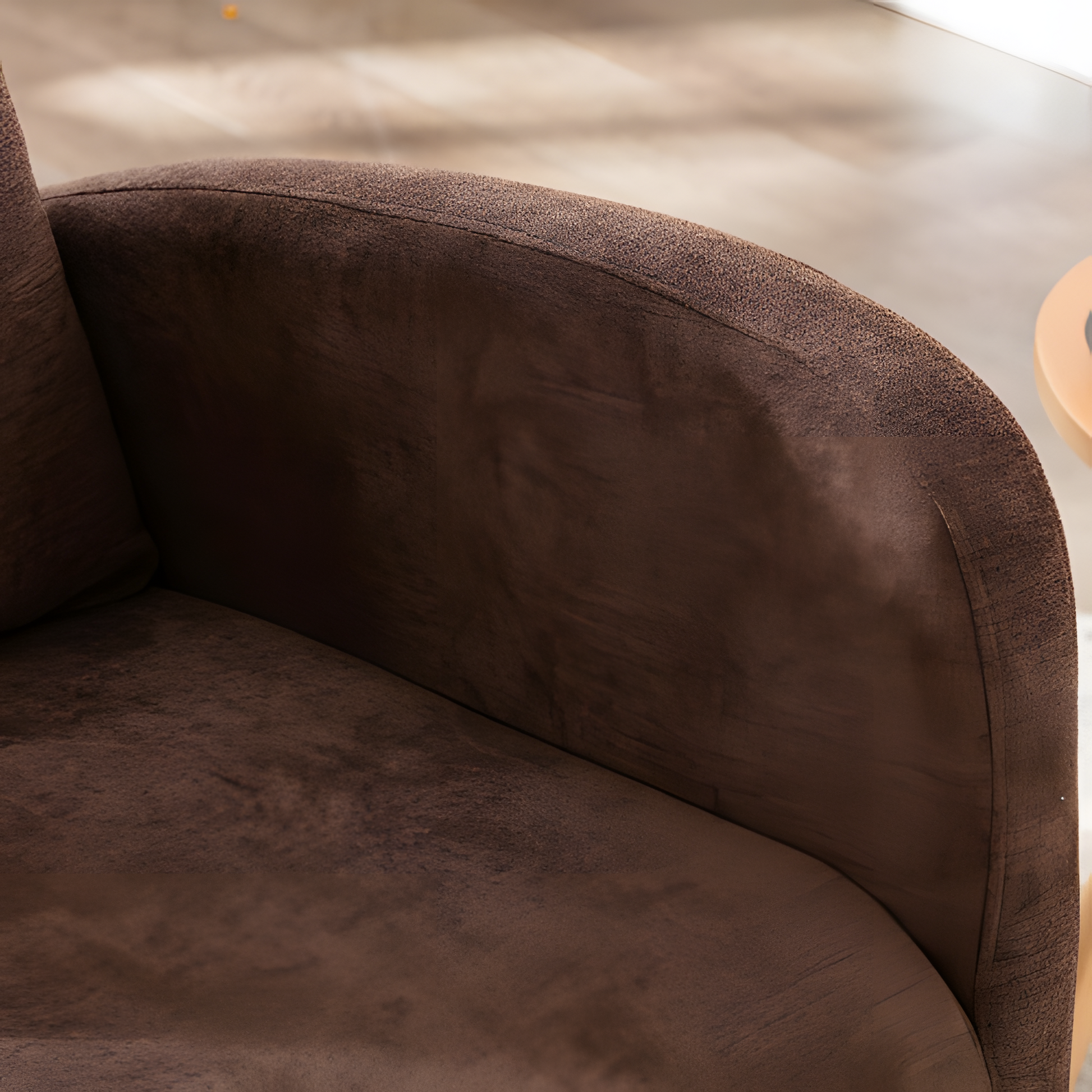 "CAVERO" – Komfortabler Schaukelstuhl im Mid-Century-Stil