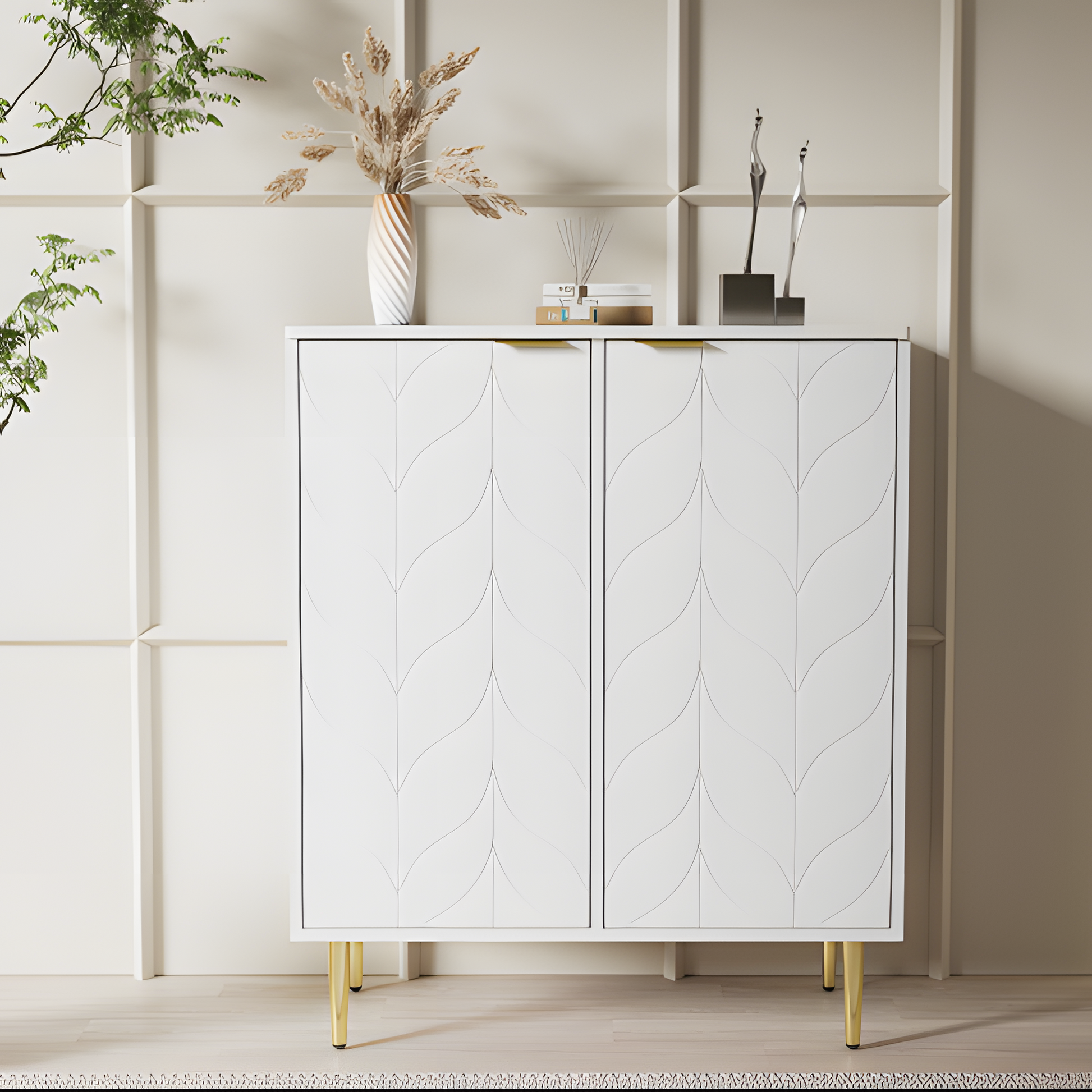 Sideboard „FLOREA“ – Eleganter Stauraum mit floraler Front