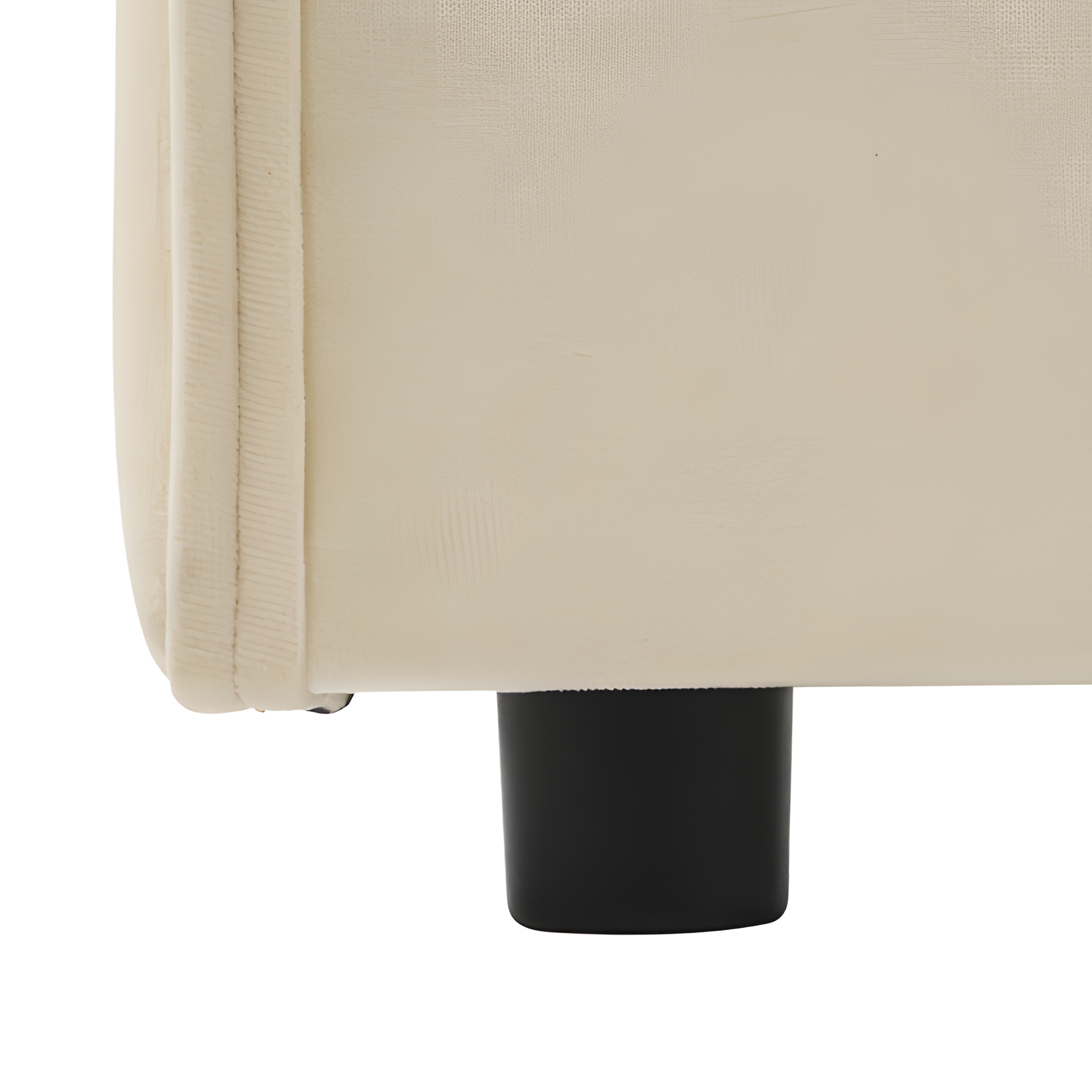 "DUOSLEEP" – Schlafsofa mit Stauraum und USB/Typ-C-Anschluss (90x190 cm, Beige oder Grau)