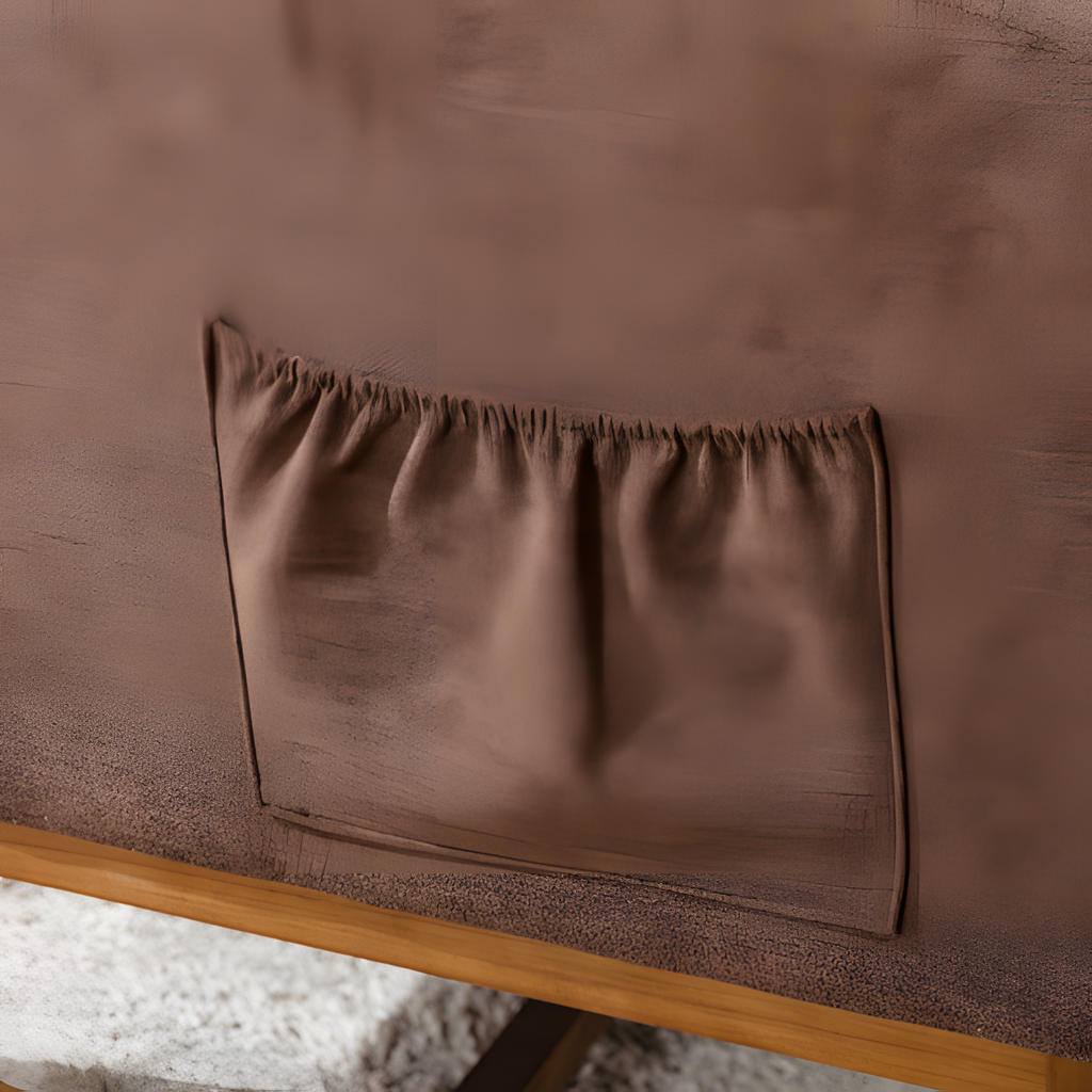 "CAVERO" – Komfortabler Schaukelstuhl im Mid-Century-Stil