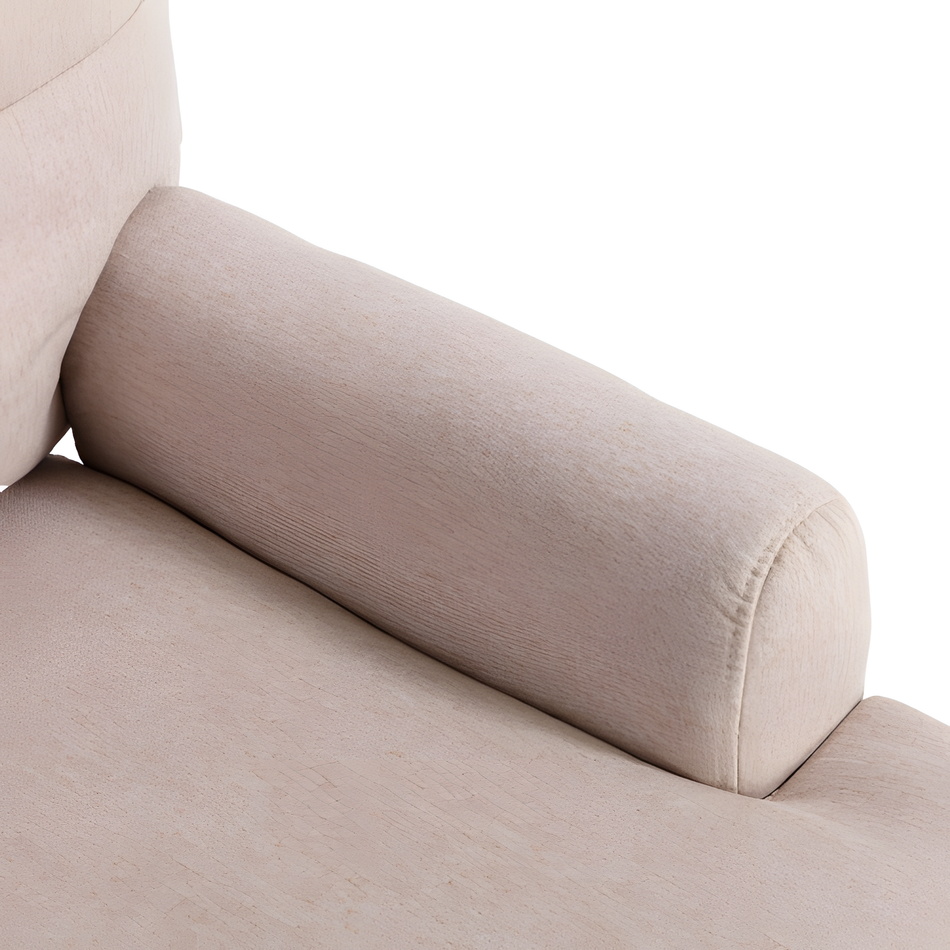 Loungesessel "ARLENA" – Verstellbarer Sessel mit Fußhocker & Seitentasche