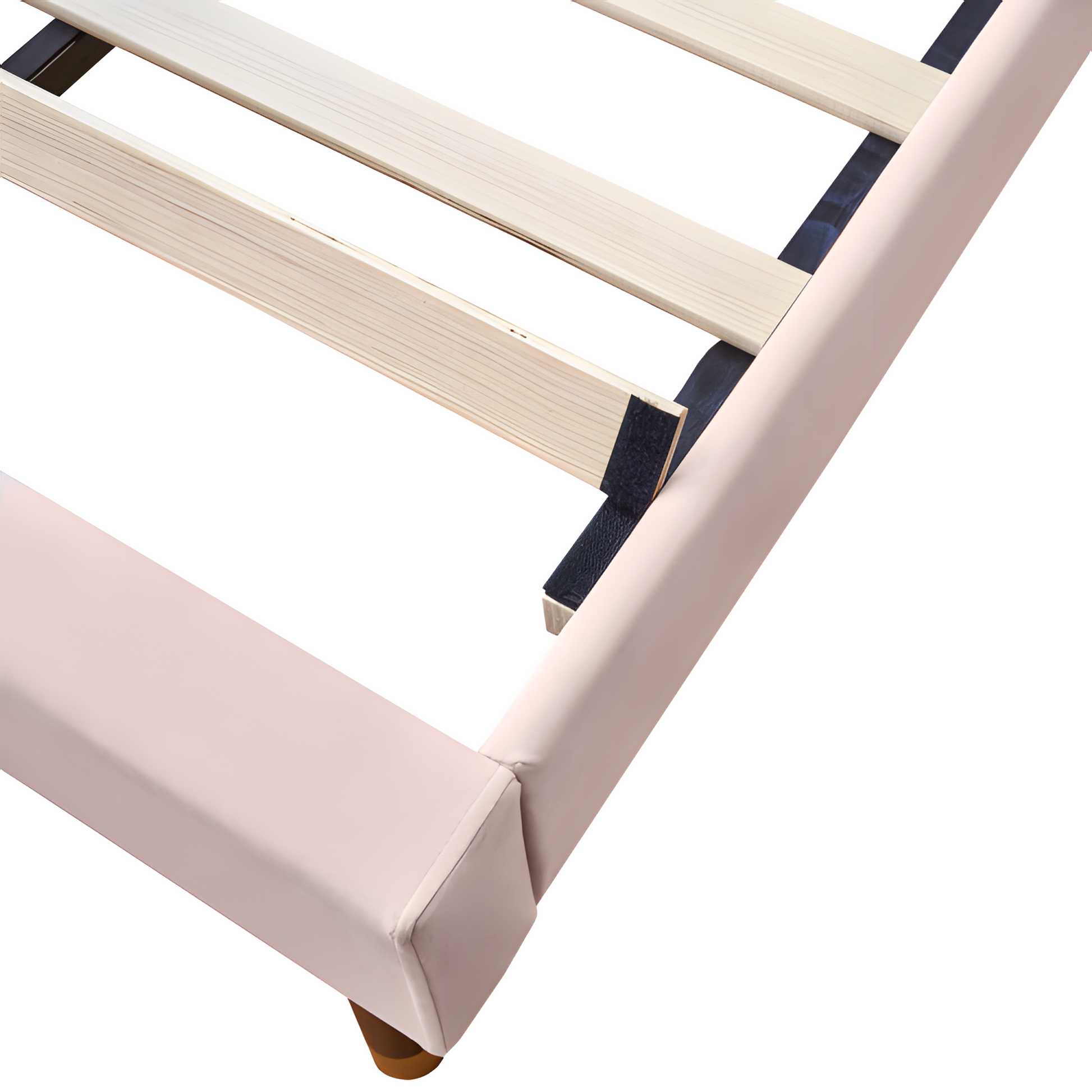 „ROSALIA“ – Polsterbett 90×200 mit Lattenrost & gepolstertem Kopfteil