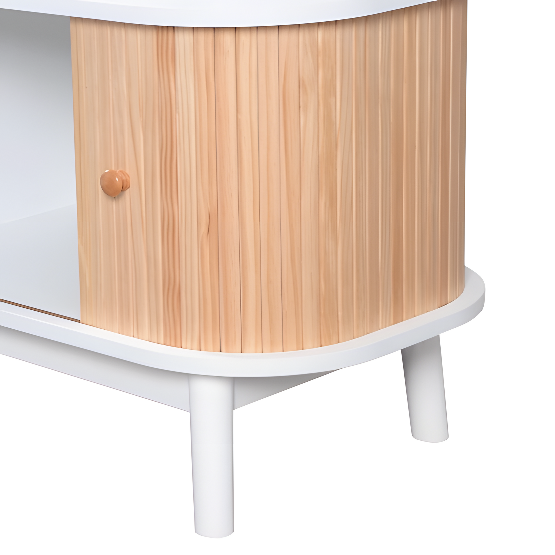 TV-Schrank „RATTANA“ – Natürliches Design mit Rattandetails & Stauraum