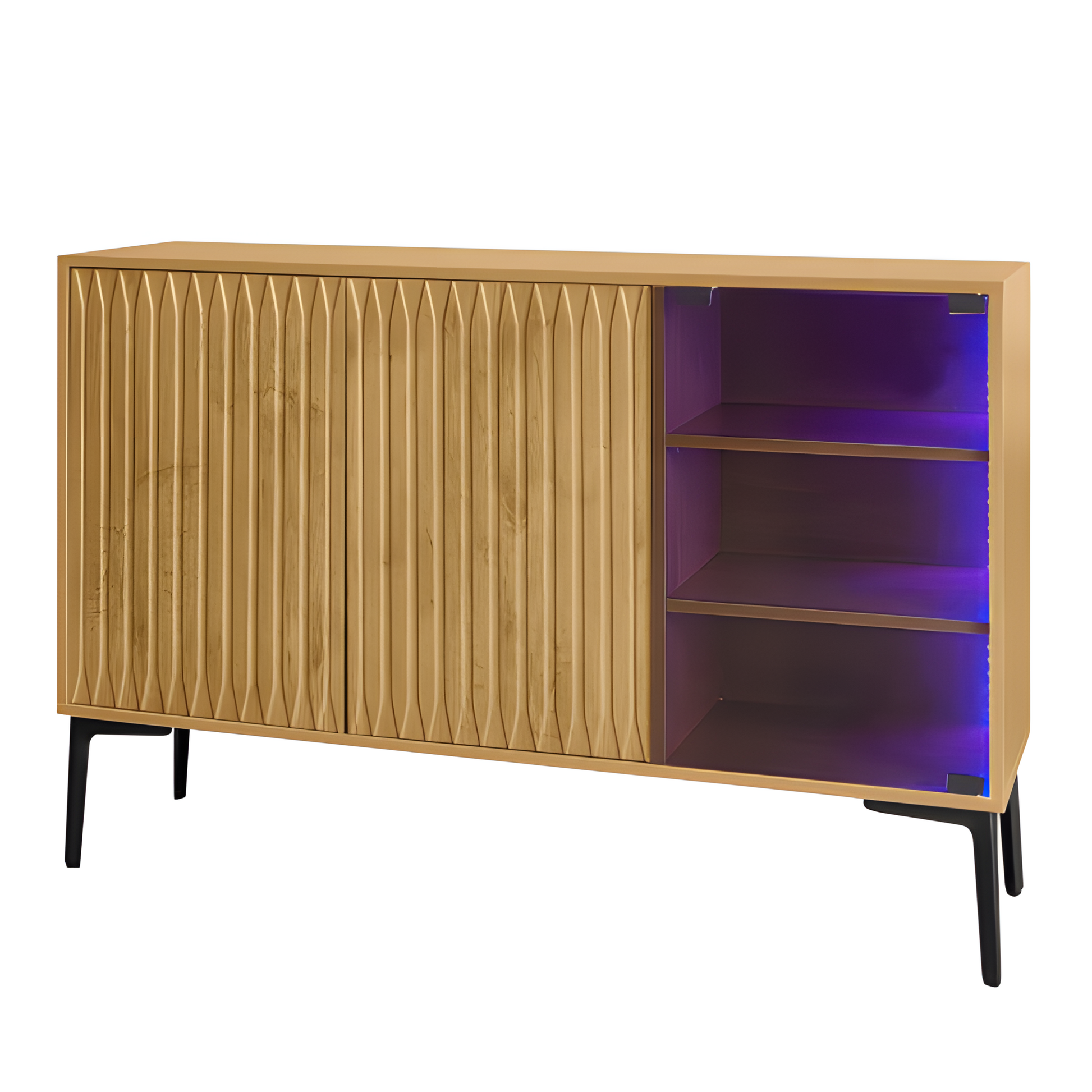 "LUXVUE" Badschrank-Set mit LED – Eleganz & Ordnung in Perfektion