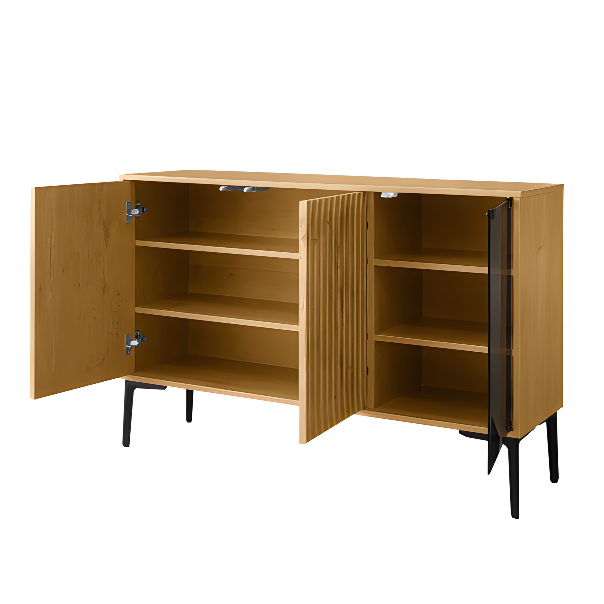 "LUXVUE" Badschrank-Set mit LED – Eleganz & Ordnung in Perfektion