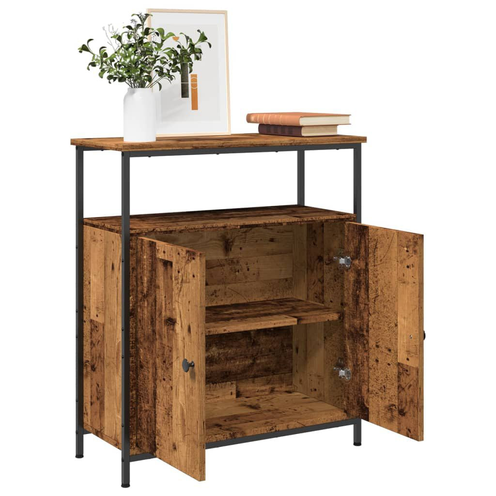 Sideboard Altholz-Optik 70X30X80 Cm Holzwerkstoff