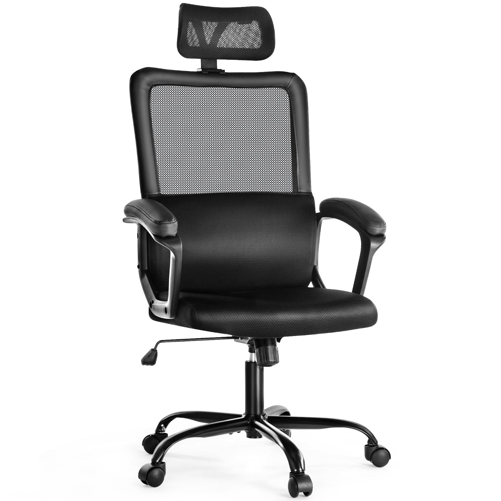 "ZHUMI" Highback Bürostuhl Schwarz